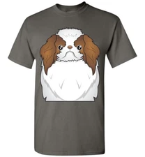 Japanese Chin Dog Cartoon T-Shirt Tee - Men Women Youth Tank Long Sleeve
