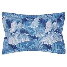 MORRIS & CO Blue Acanthus Oxford Pillowcase 74x48cm