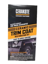 Cerakote Ceramic Trim Coat, Restoration Kit - Max Strength, 8 XL Wipes