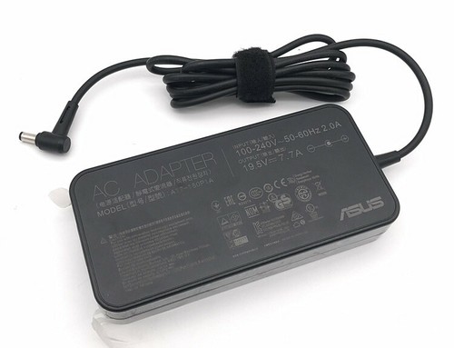ASUS Laptop AC Power Adapter 150W Output 19.5V 7.7A 5.5mm Barrel Port A17-150P1A - Picture 3 of 5