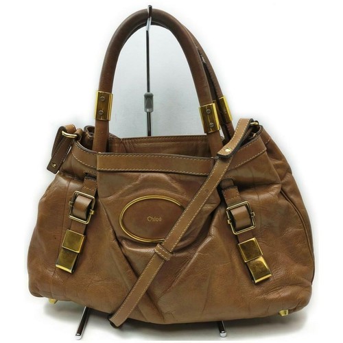 Chloé Tasche braun Leder Victora 2-Wege 862329 - Bild 1 von 12