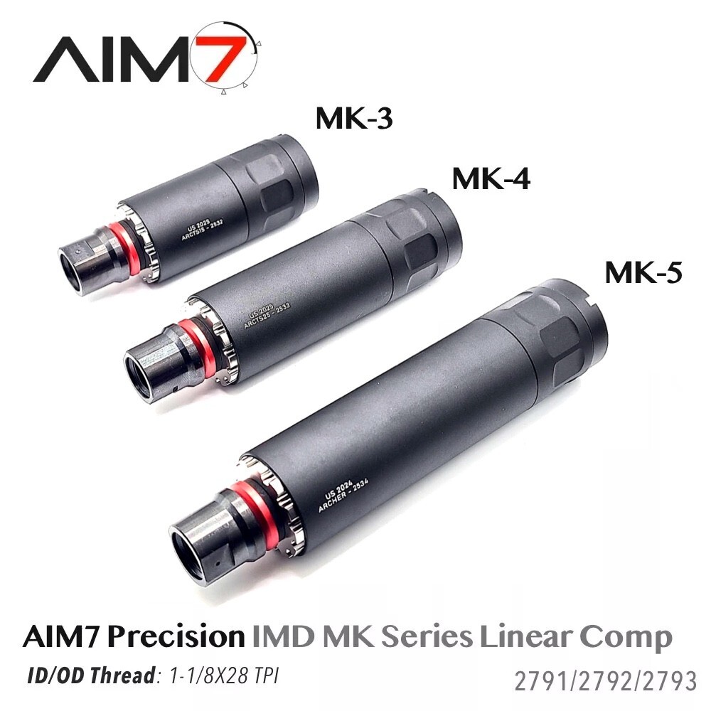 AIM7 IMD MK Series Linear Comp – Modular Muzzle Device (MK3/MK4