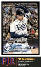 2018 Topps Update #US244 Daniel Robertson Tampa Bay Rays
