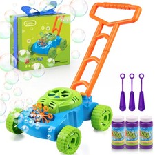 Bubble Lawn Mower for Toddlers 13, Kids Bubble Machine for 1YearOld Boys Toy ...