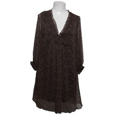 Zara, Kleid, Größe: M, Schwarz/Mehrfarbig, ...