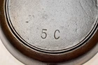 1930-1940's Birmingham Stove & Range BSR Red Mountain #5 C Cast Iron Skillet