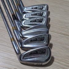 Spalding Elite Plus Iron Set 5,6,7,9,10,Titelist 8 iron RH Reg Flex Steel Shafts