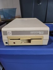 Commodore 1541 Floppy Disk Drive w/Cable - TESTED WORKS GREAT