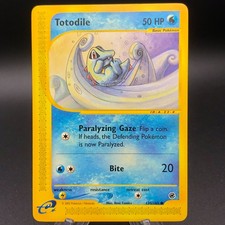 Pokemon Totodile 135/165 - 2002 Expedition Base Set - LP Non-Holo WotC E-Reader on eBay