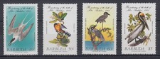 Barbuda Mi. No. Set 790-793 MNH ** / MNH Birds