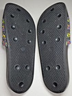 Adidas Adilette Mens Geometric Print Core Black Sandals Slides FX5856 Size 12 — photo 2