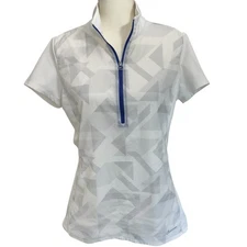 NIKE Golf Tour Performance Dri-Fit Golf Top Size L TPC The Players 1/4 Zip