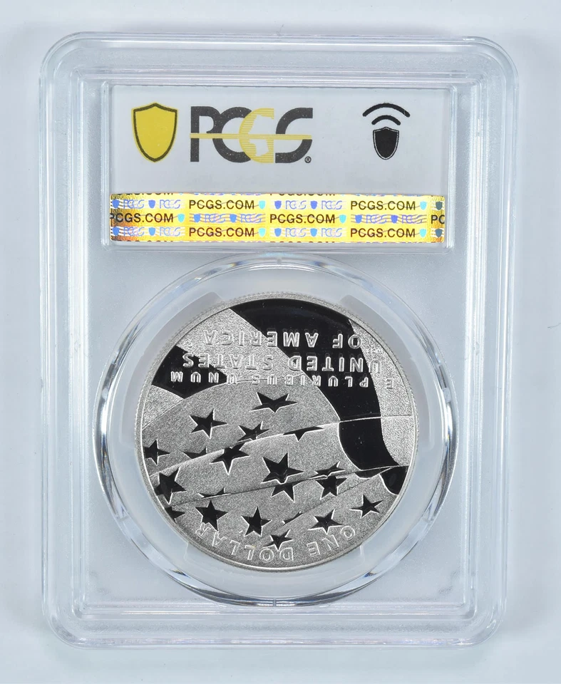 2012-P Star-Spangled Banner Commemorative Dollar PR69 DCAM PCGS Blue Label *7864 - Image 2 of 4