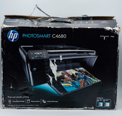 HP Photosmart C4680 Inkjet Printer Scan Copy - Open Box