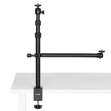 Camera Desk Mount Table Stand with Magic Arm and 1/4" Ball Head, 13"-35.4" Ad...