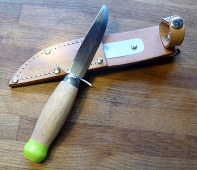 Brusletto Norway Scout Kids Knife Blunt Point, Sharp Edge
