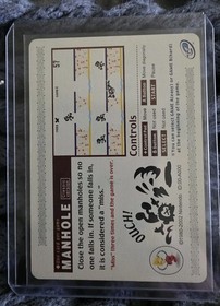 Rare 2002 E3 Manhole E-reader Card Game & Watch