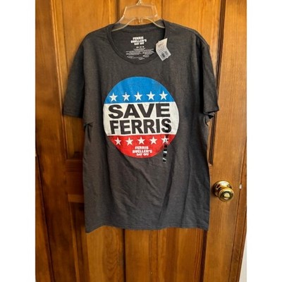 New with Tags Ferris Bueller's Day Off Gray Size Medium Short