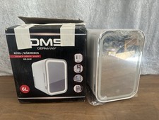 DMS® Mini Kühlschrank Kompakt Heizfunktion Kühl Wärmebox 6L Weiß Reisen Outdoor