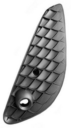 Grille de pare-choc avant droite pour Mercedes Classe B W247 2019-2023 en ABS noir