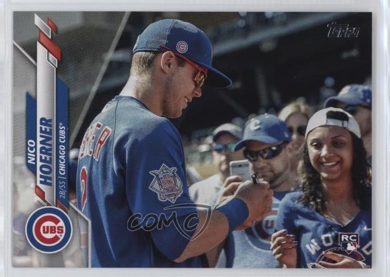 2020 Topps Update SP Photo Variation Nico Hoerner #U-251 Rookie RC