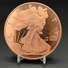 Half Pound Copper Walking Liberty Round .999 Fine – 8 oz (AVDP) Large Format