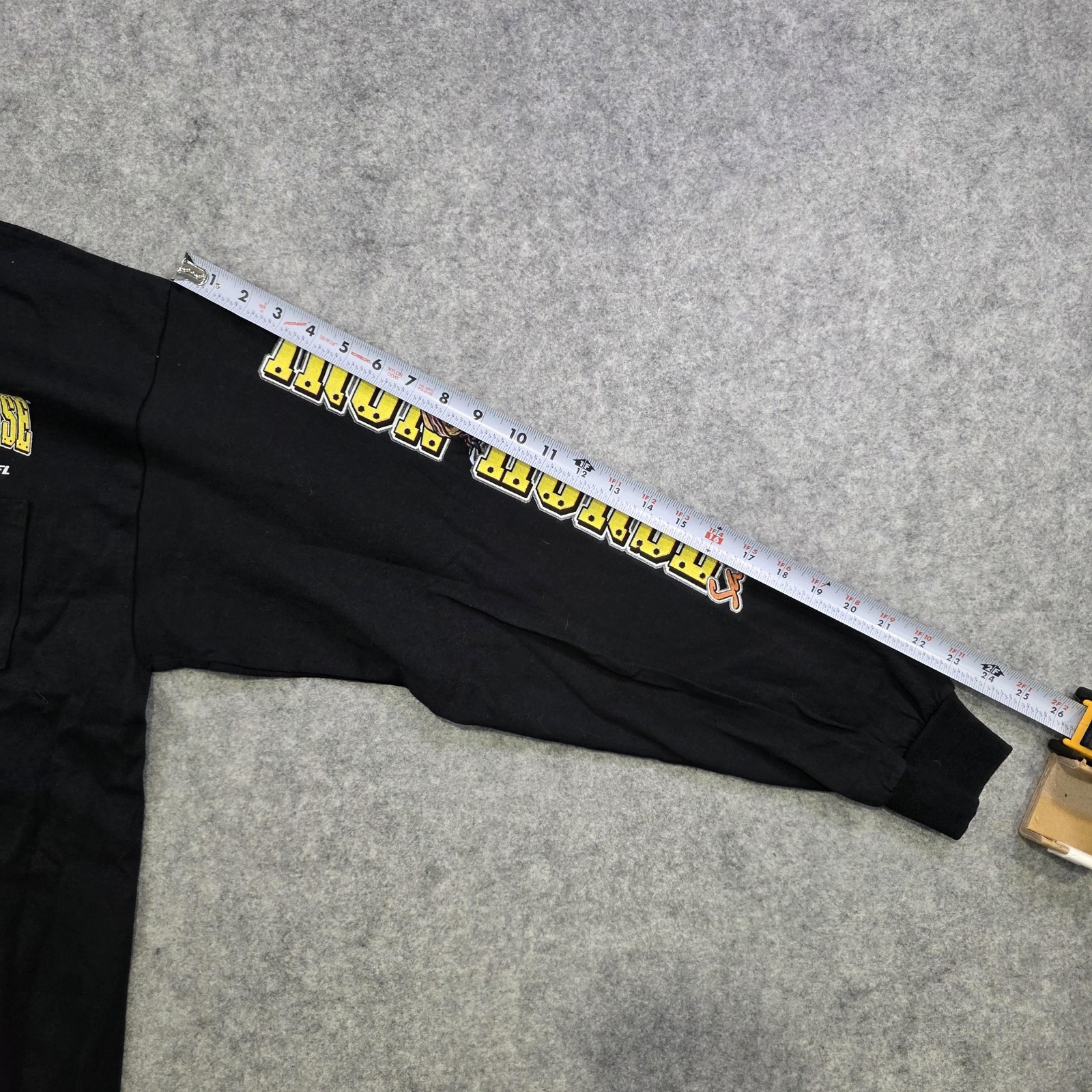 Iron Horse Saloon T Shirt Mens XL Motorcycle Black Long Sleeve Pocket Biker Bar