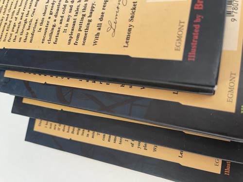 Lemony Snicket A Series of Unfortunate Events 4 books 1-4 Hardback - Bild 7 von 7