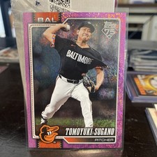 2026 Topps - Tomoyuki Sugano Baltimore Orioles #185 Pink Holo Foil