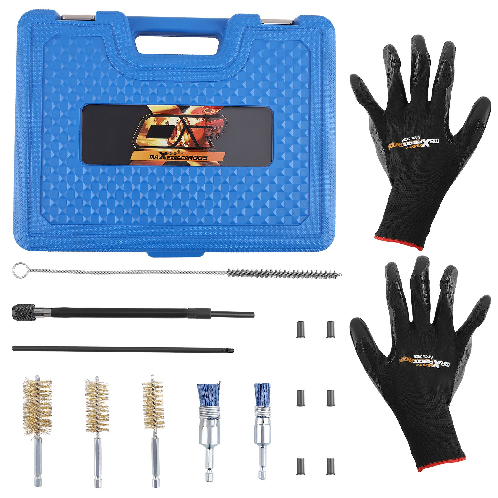 14pcs Universal Injector Seat Brush Cleaner Cleaning Tool Kit