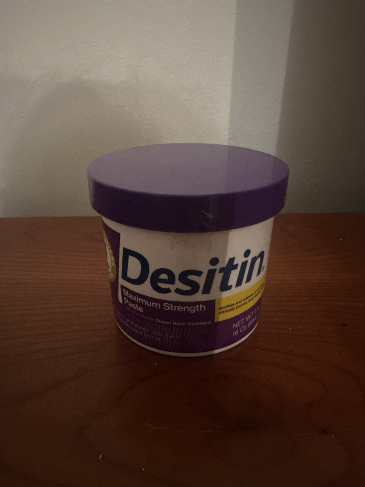 Rash Cream,butt Paste With Zinc Oxide 16 Oz