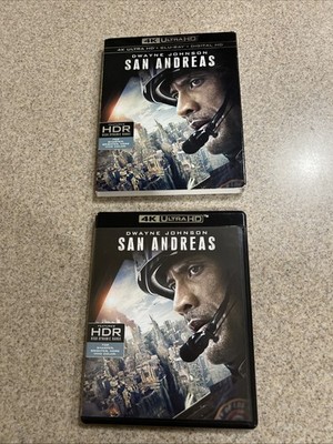 San Andreas (4K & Blu-ray; No Digital) W/Slipcover (Free US Box Shipping)