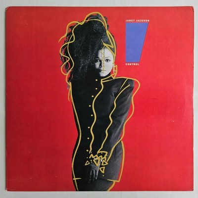 CONTEMPORARY R&B - JANET JACKSON - CONTROL LP - A&M RECORDS COLUMBIA HOUSE PRESS