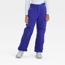Kids' Solid Snow Pants - All In Motion Purple S
