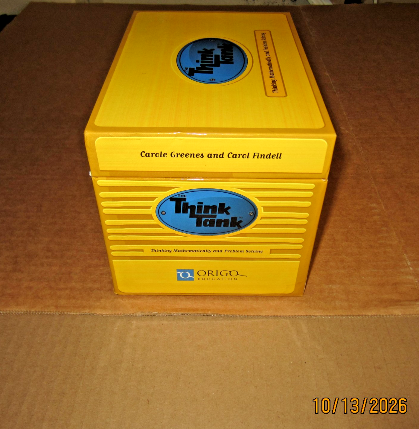 Think Tank Yellow Level Grade 1 Thinking Mathematically Problem Solving ...