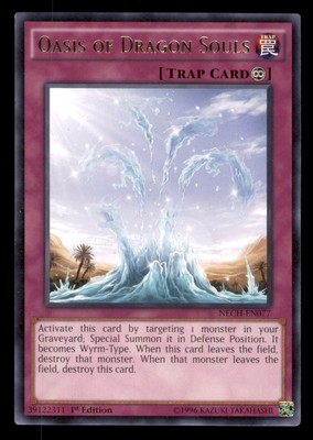 Yugioh Oasis of Dragon Souls #NECH-EN077 The New Challengers LP