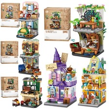 LOZ Tiny Architecture Kit Mini Blocks Magic Street House Perfect Display 300+PCS