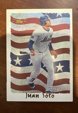2025 Topps Archives - Juan Soto NY Mets 1995 Topps Cyberstats #95C-10
