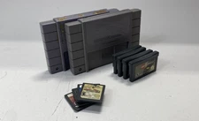 Lot of Assorted Non-Functioning Game Cartridges for Cleaning/Repair