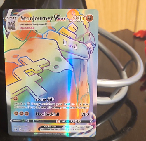 Stonjourner VMAX 116/202 Sword & Shield Full Art Holo Ultra Rare English 330 HP