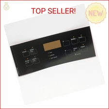 Choice Manufactured Parts Oven Control Overlay for Frigidaire, Black, AP4561566,