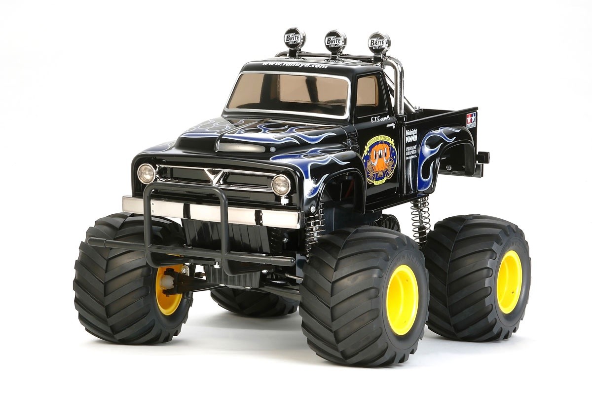 Tamiya 1:12 Midnight Pumpkin Black RC Car Assembly Kit