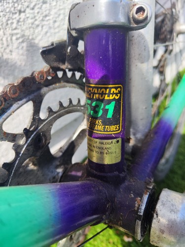 Raleigh 531 - shed find - 24" mavic shimano cinelli early 80's POSTAGE / LU73BU - Picture 2 of 23