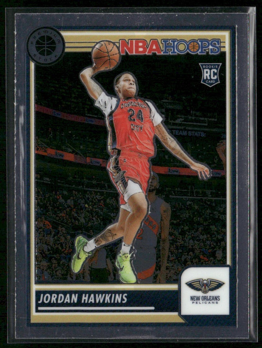 2023-24 Panini Nba Hoops Premium Stock - Jordan Hawkins #125 (RC)