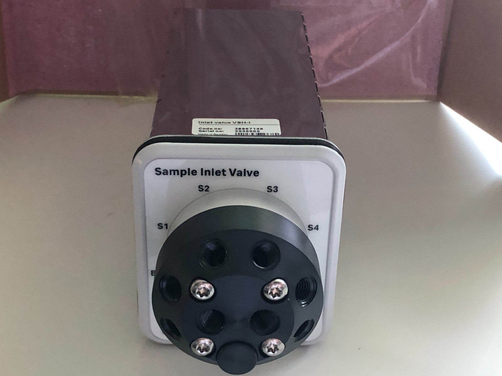 GE/Cytiva AKTA,  28979279 Sample Inlet Valve V9H-IS.. Avant 150