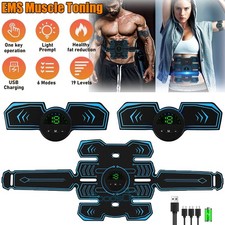 Electric Muscle Core Toner Machine ABS Stimulator Belt Fat Burner Belly Shaper