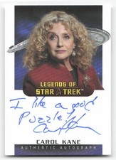 Star Trek Connections LA50 Carol Kane Legends Inscription Autograph - 8 Signed