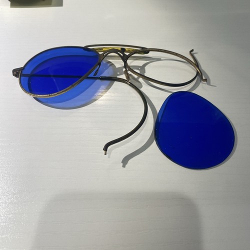 Lentes de aviador solo marco vintage roto - Imagen 3 de 3
