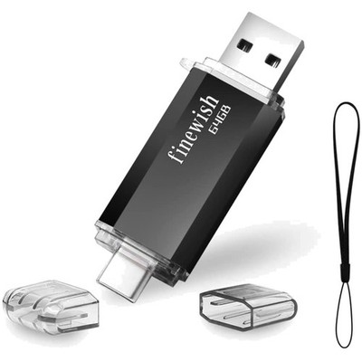 Type C USB Stick 64gb Tragbar OTG USB 2 0 Flash Drive 64gb für MacBook Android