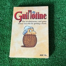 Listing image for Guillotine Revolutionary Card Game Wizards of the Coast Hasbro 2011 NEW Sealed